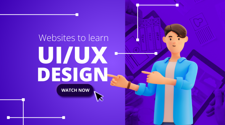 Purple And White UiUx Design Vibrant Youtube Thumbnail